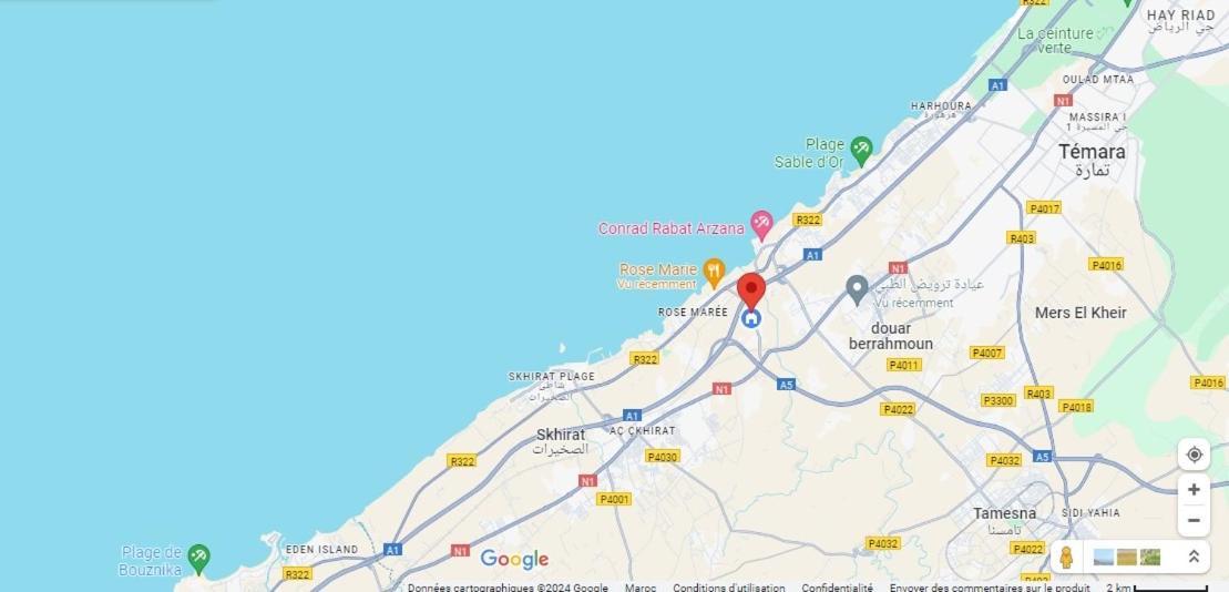 Echappez A La Ville , Appartement Pres De La Nature, Entre Foret Et Plage Juste Pour Les Familles Skhirat Εξωτερικό φωτογραφία